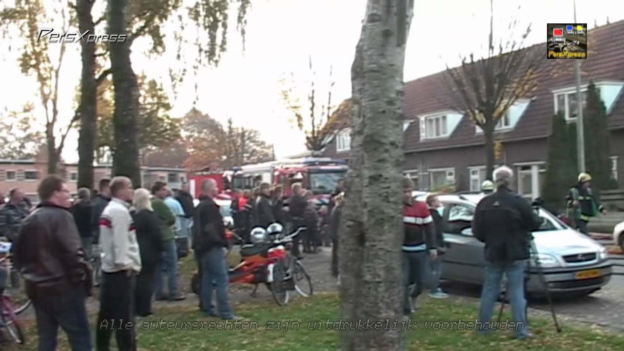 Woningbrand Albert Steenbergenstraat Hoogeveen [HD]