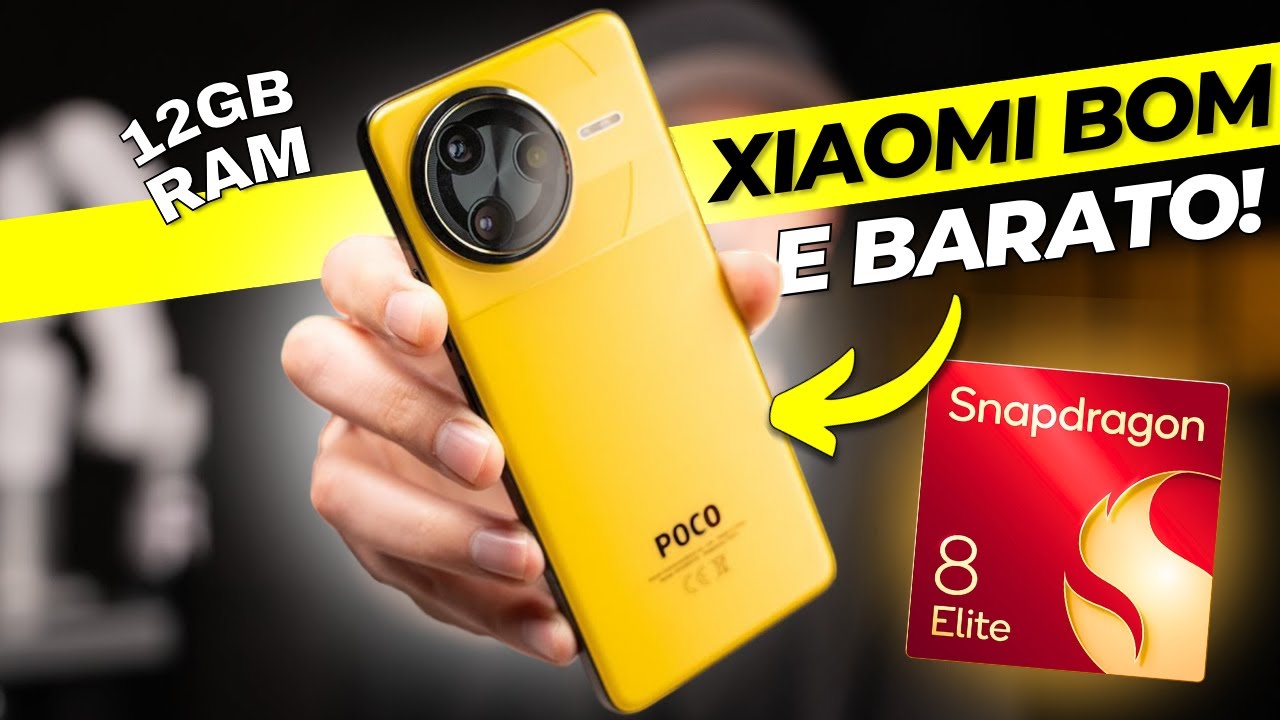 TOP 7 MELHORES Celulares XIAOMI para COMPRAR em 2025! (SOMENTE OS MELHORES)