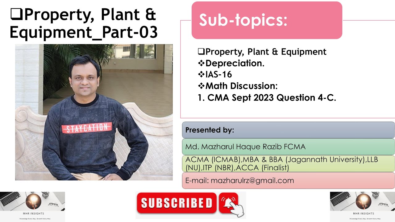Property, Plant & Equipment_Part 03