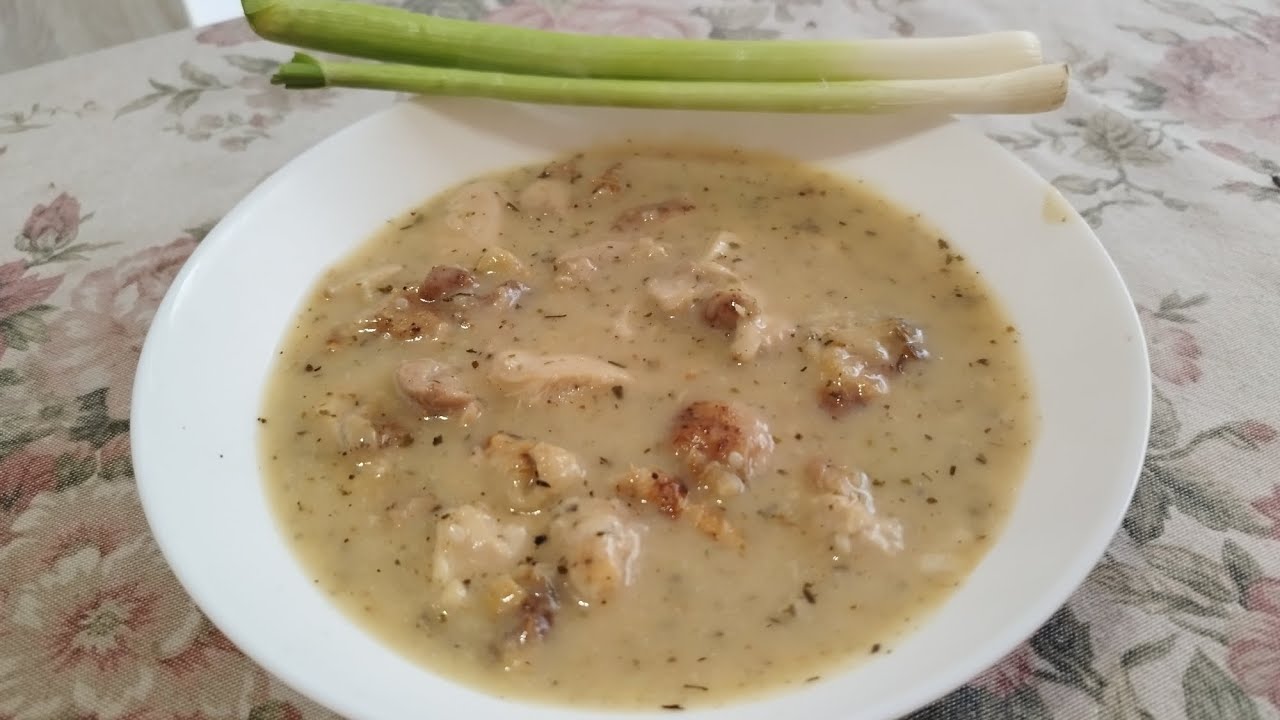 Гъбен сос  със пиле 🙋