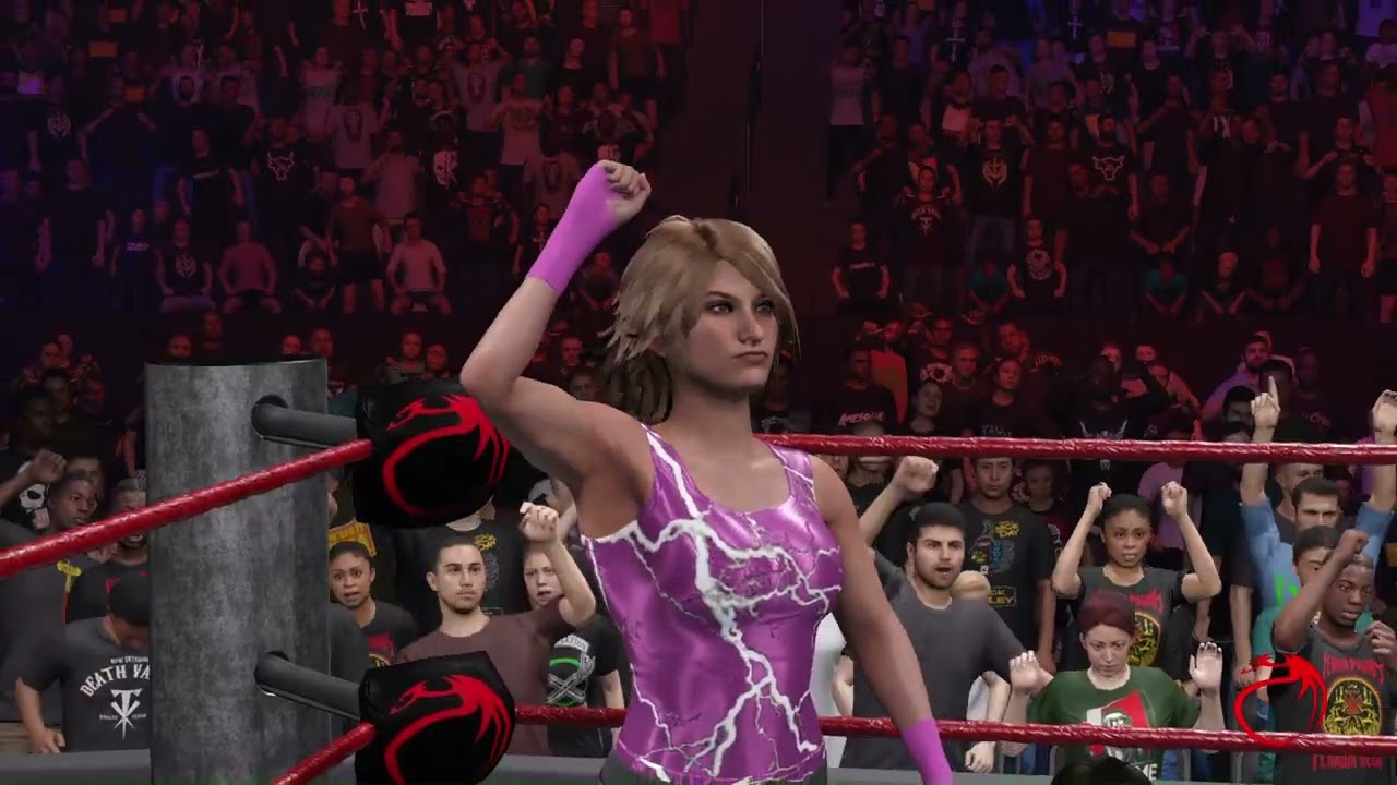 WWE 2K25:  WMAC:  Season 2: Episode 203:  Fight 1:  Lady Lightning v Black Widow