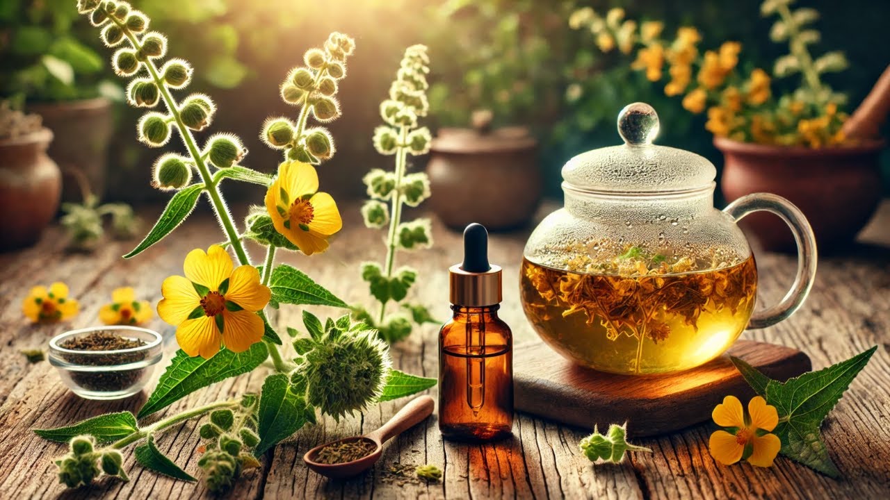🌿 Making Mullein Tea & Mullein Ear Oil | Full Herbal Guide 🌿