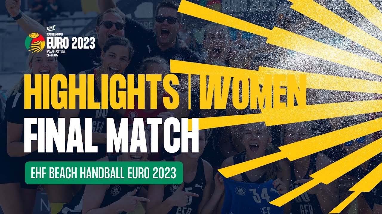 HIGHLIGHTS | GOLD medal match | WOMEN | EHF Beach Handball EURO 2023