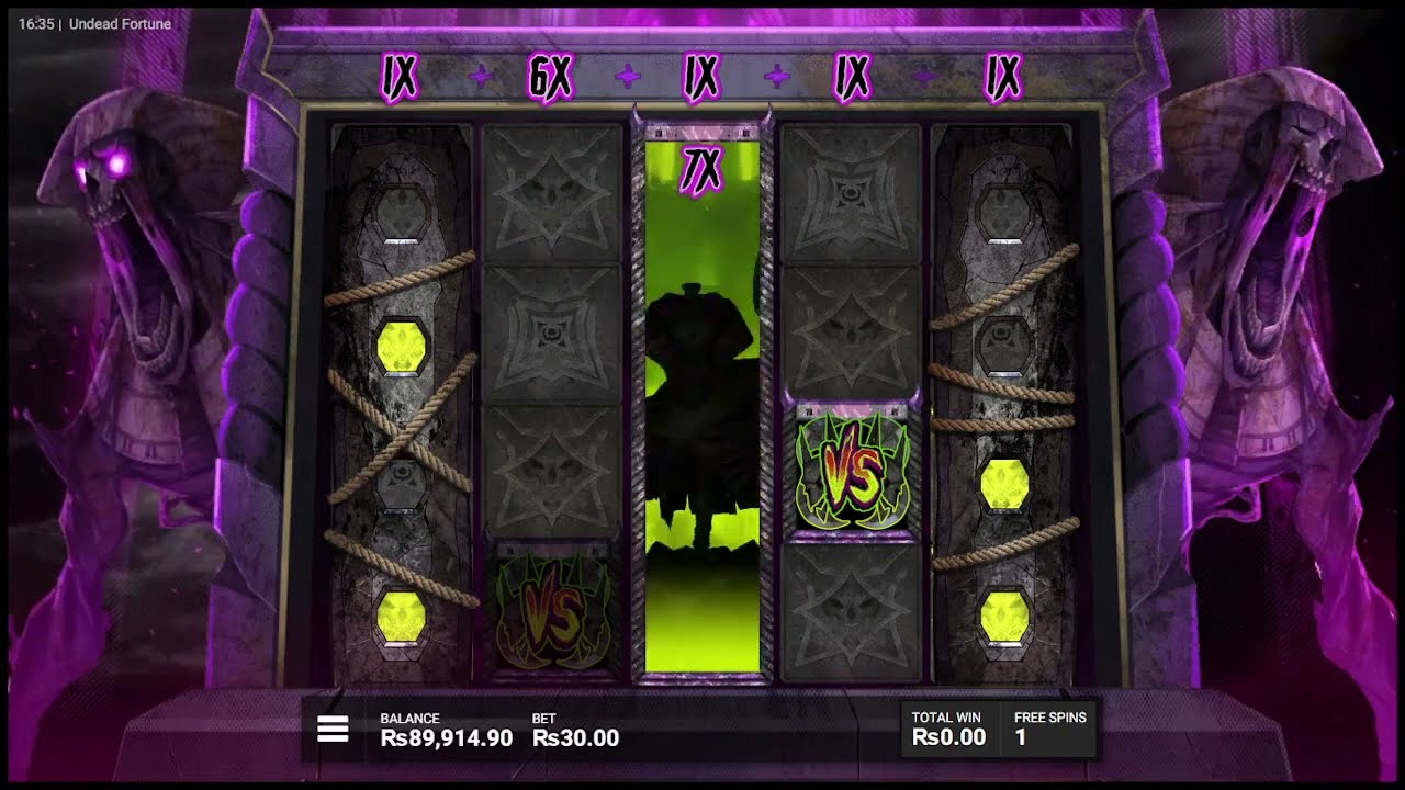 NEW UNDEAD FORTUNE SLOT 1000x Plus WIN Full Session Video Without Editing