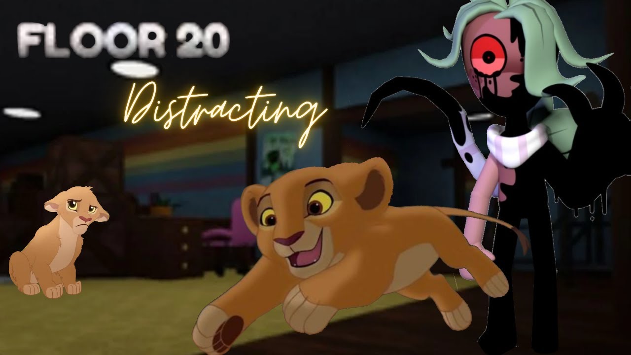 Distracting as pebble to floor 20! | Roblox Dandy's world
