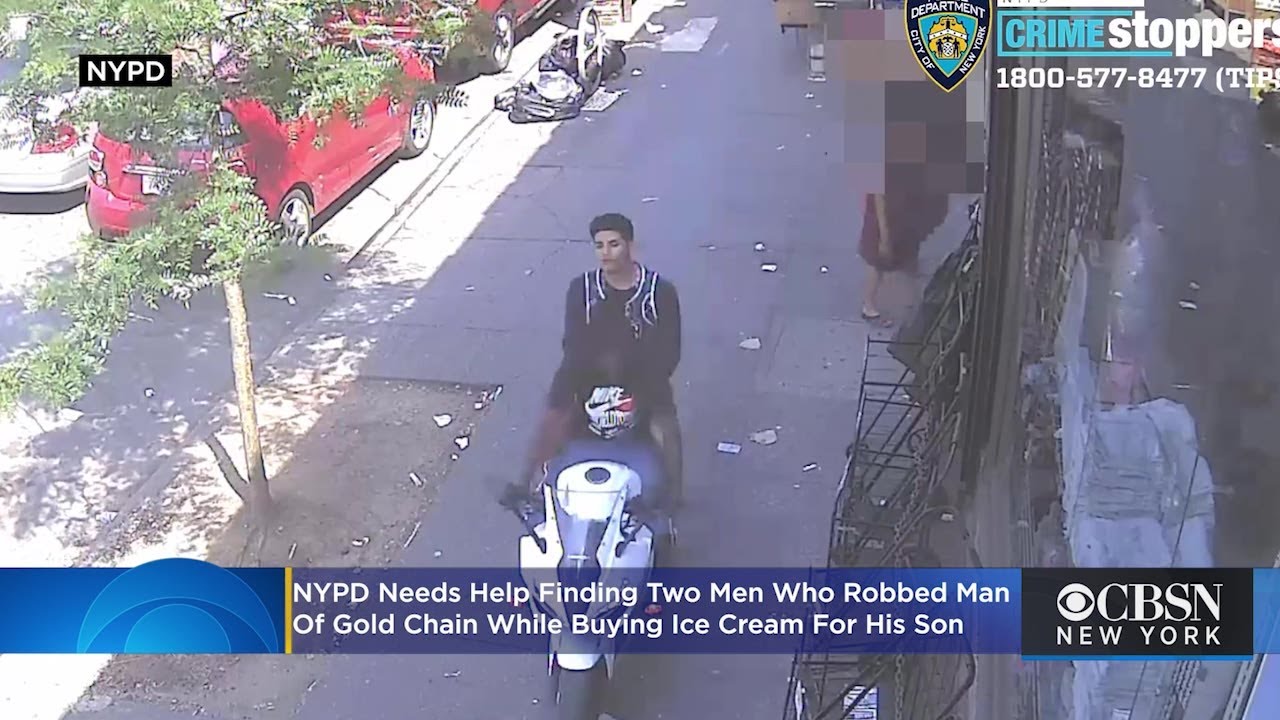 Police: Man Violently Robbed Of Gold Chain While Buying Ice Cream For 5-Year-Old Son