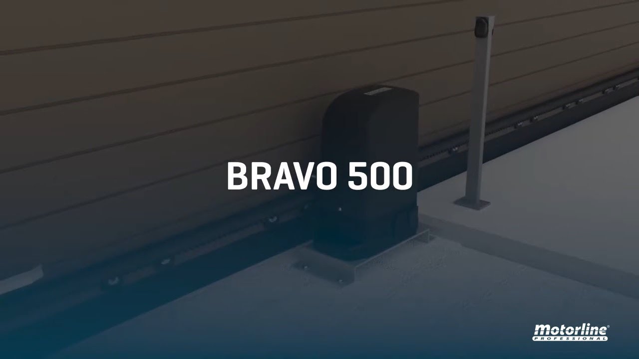Motorline BRAVO 500 - Napęd do bram przesuwnych