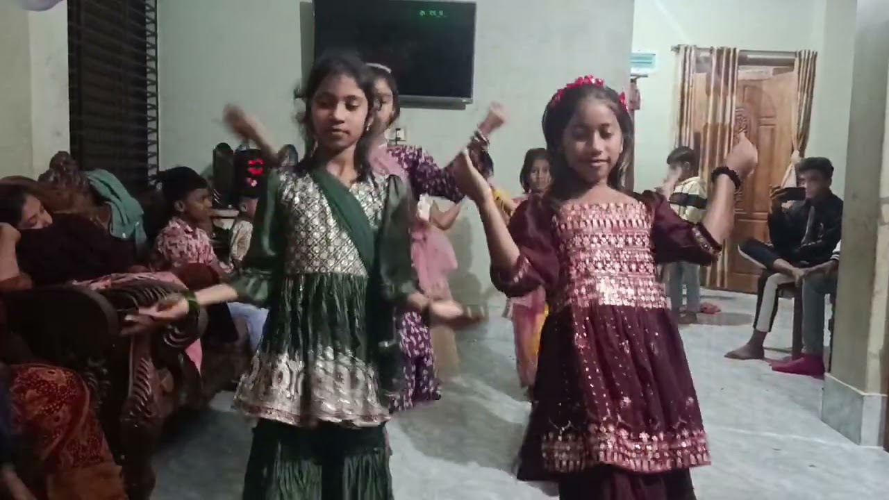 Group dance | fagunero mohonay | Raisa Raina birthday | Taiba, Lamya, Jannati, Sadika, Mariya