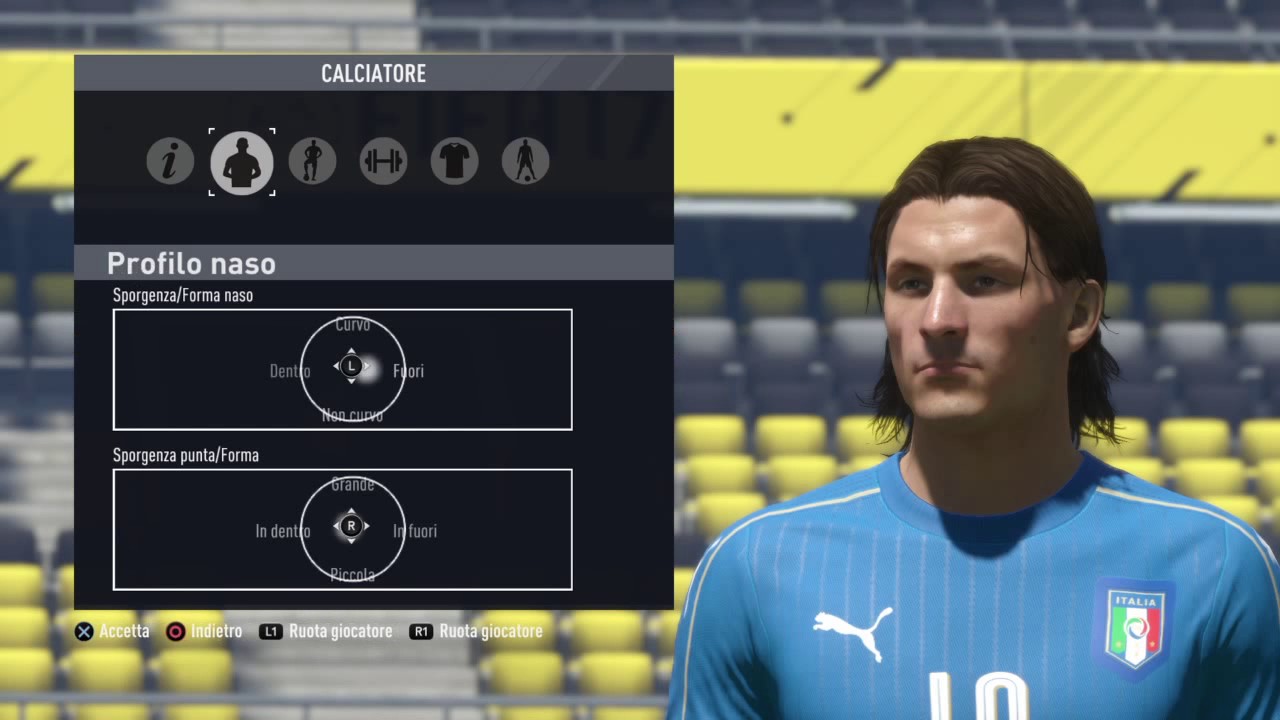 Francesco Totti (2001) - FIFA 17 Come Fare Totti (2001) - ProClub (Look alike)
