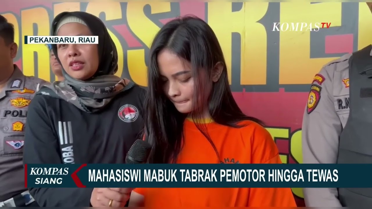Polisi Buru 6 Rekan Mahasiswi di Pekanbaru yang Tabrak IRT Hingga Tewas