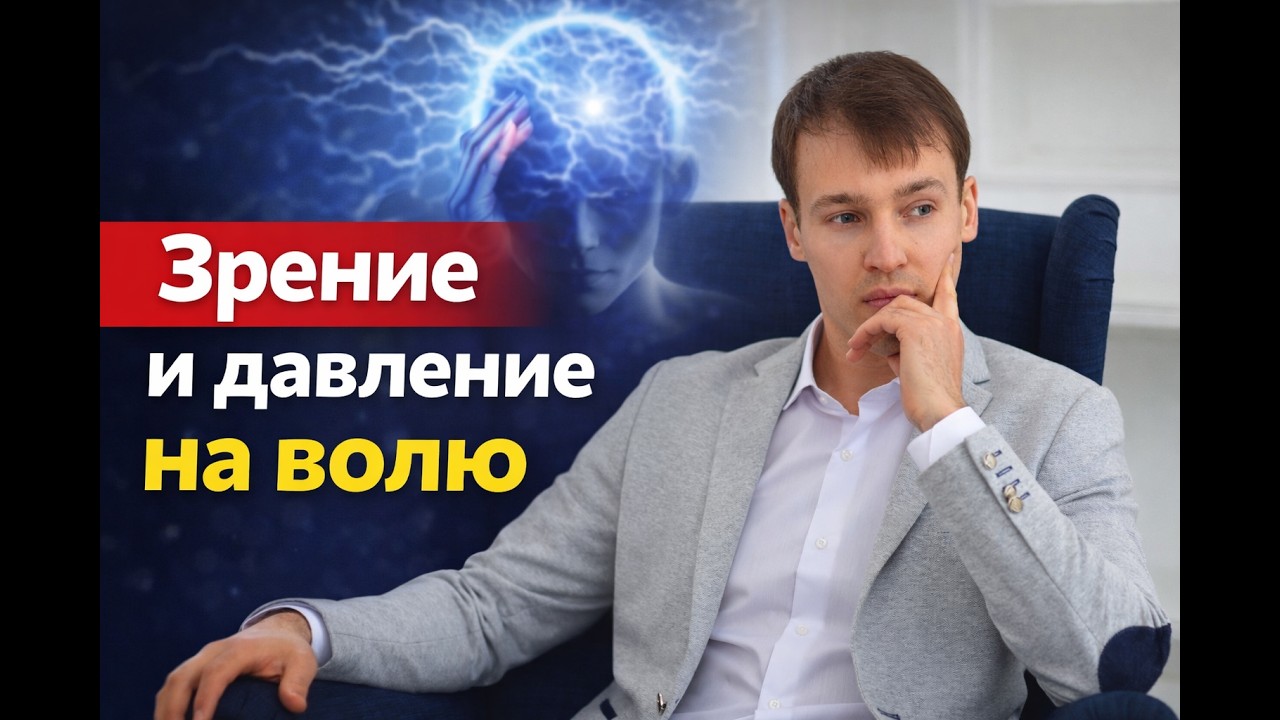 ПОЧЕМУ ДАВИТ НА ГОЛОВУ И ГЛАЗА | Когда подавляют вашу волю и разум