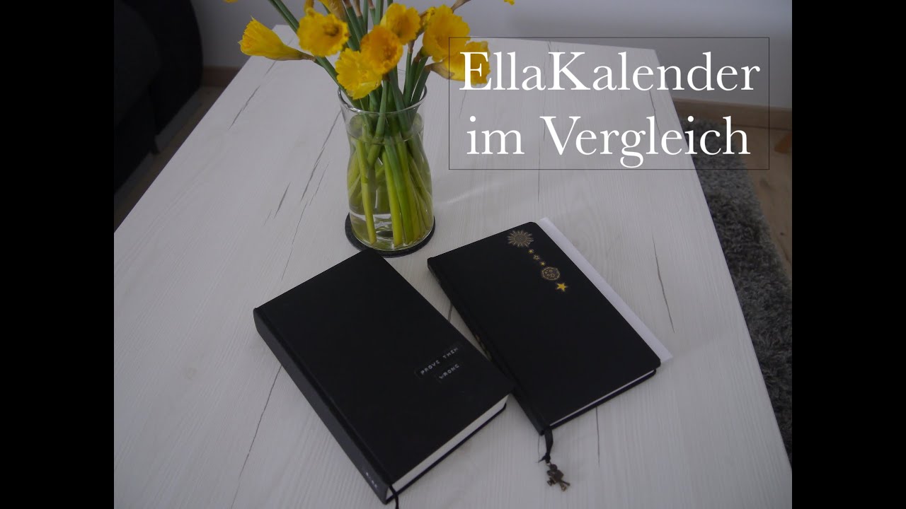 Experte/Perfektionist VS Minimalist | Ella Kalender im Vergleich