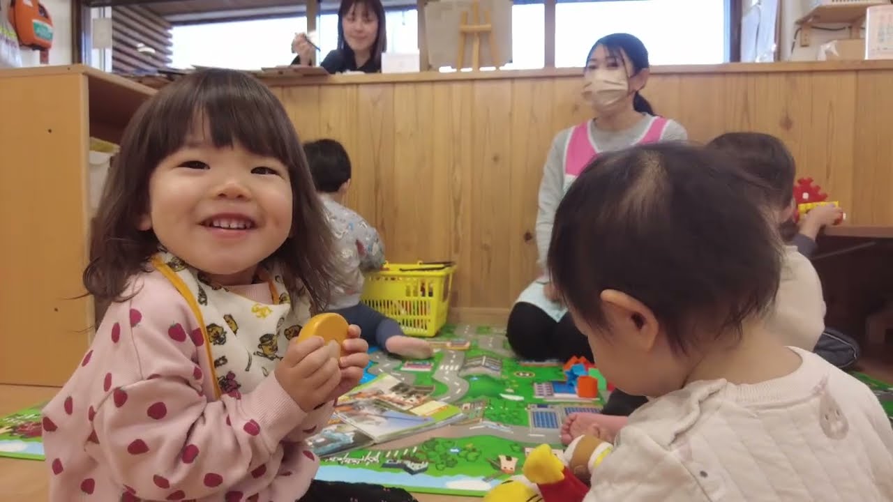 飯倉こころ保育園　2026年3月11日　２歳児さんは、遠足の下見に
