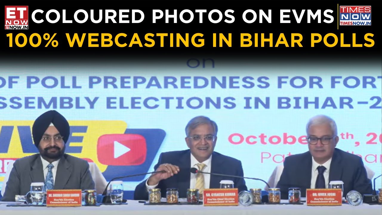 Bihar Polls 2025: EC Announces Coloured Candidate Photos, 100% Webcasting & Postal Ballot Rules