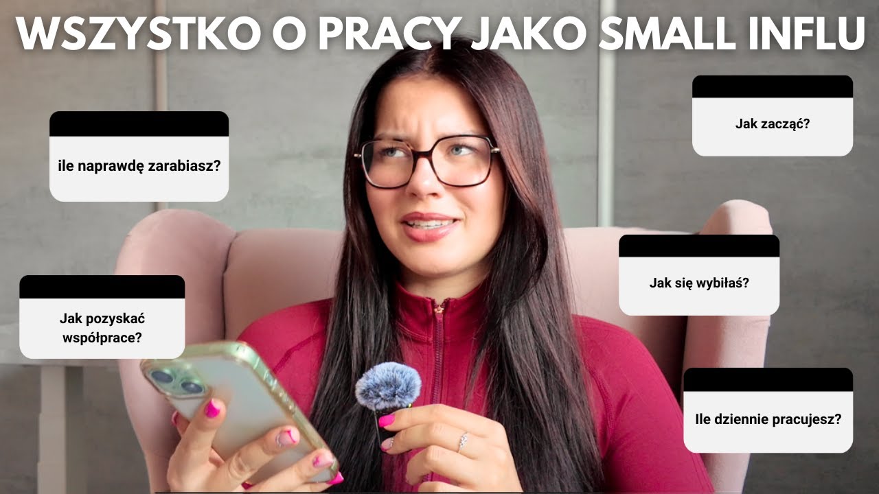 PRACA JAKO ✨INFLUENCER✨: ZAROBKI💸, JAK ZACZĄĆ, MINUSY I WADY | odpowiadam na Wasze pytania