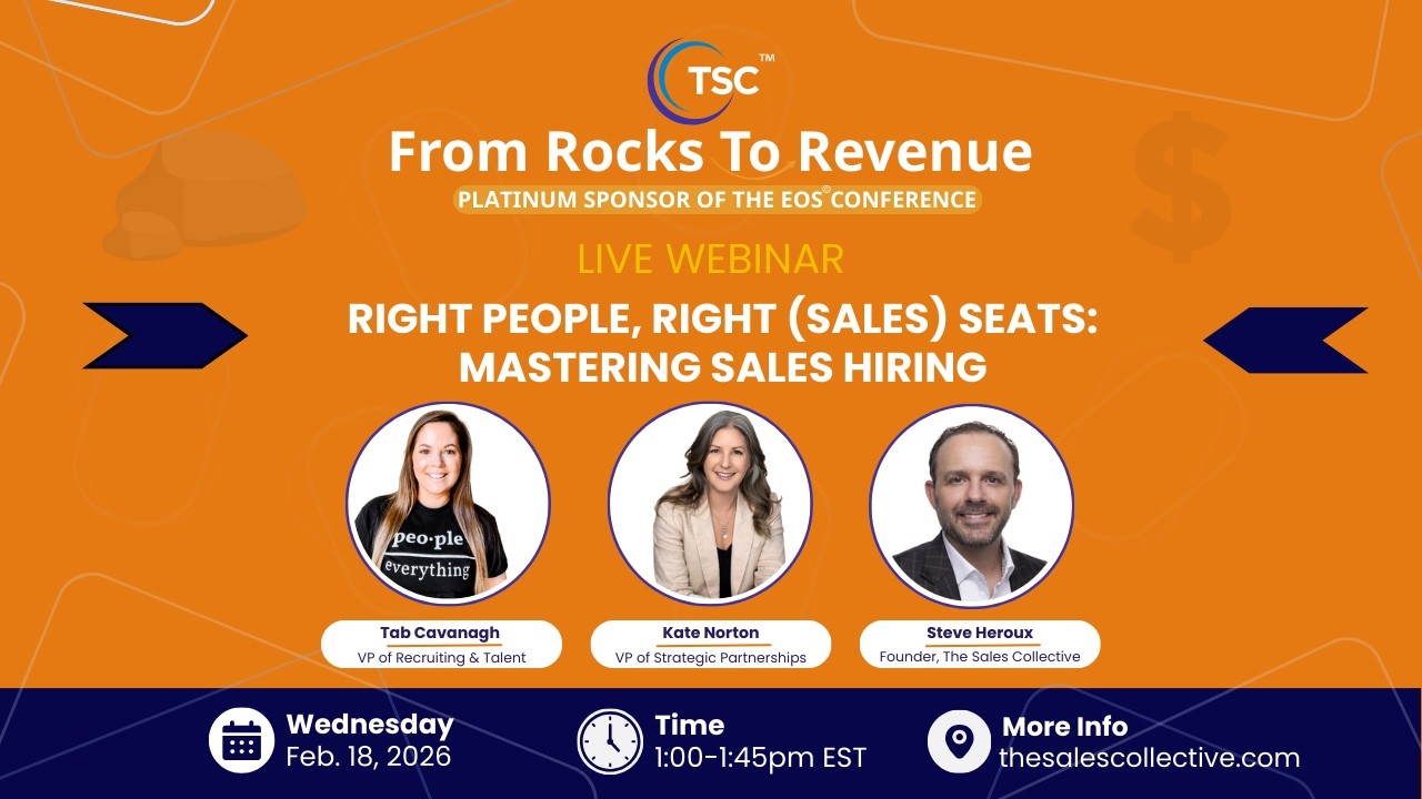 Right People, Right (Sales) Seats: Mastering Sales Hiring