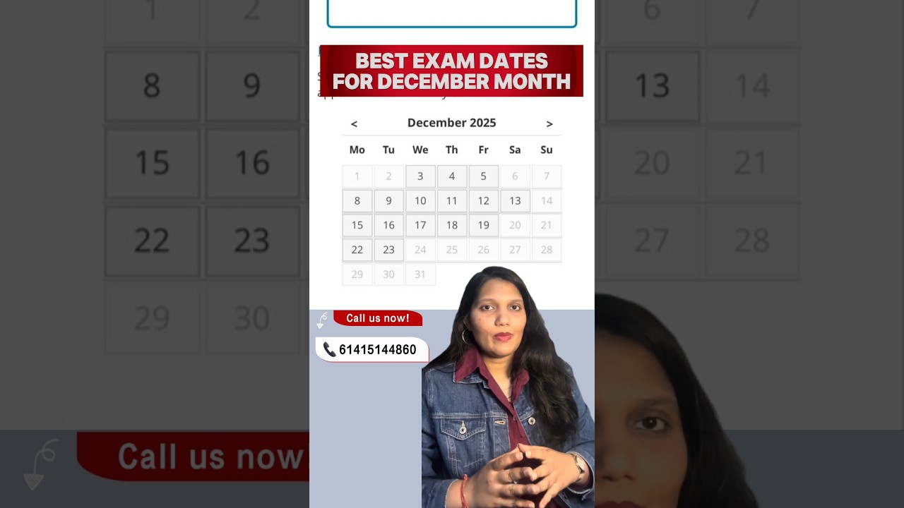Best PTE Exam Dates for December 2025 | Score High With Smart Planning!