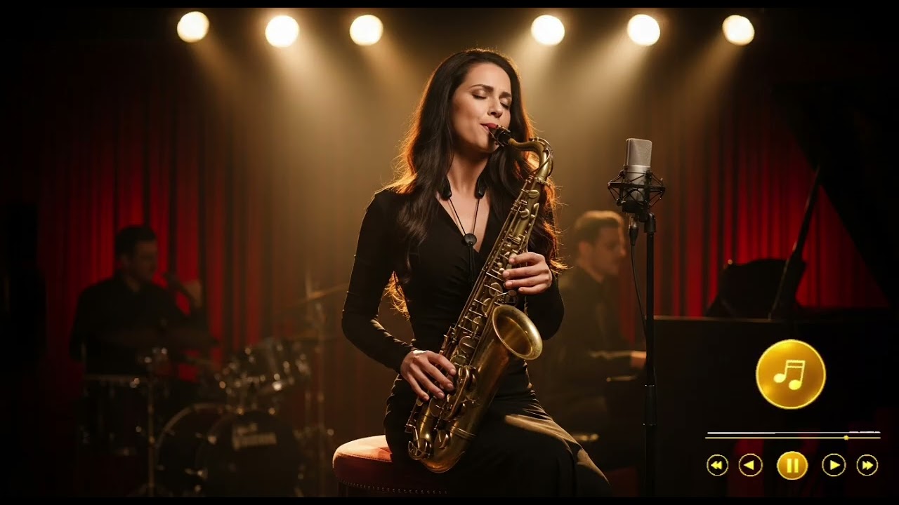 🎷Smooth Saxophone Night 🌙 Romantic Jazz Instrumental