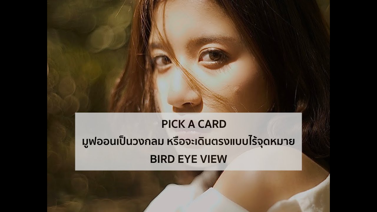 Pick a card reading 113 มูฟออนเป็นวงกลมหรือเดินตรงแบบไร้จุดหมาย
