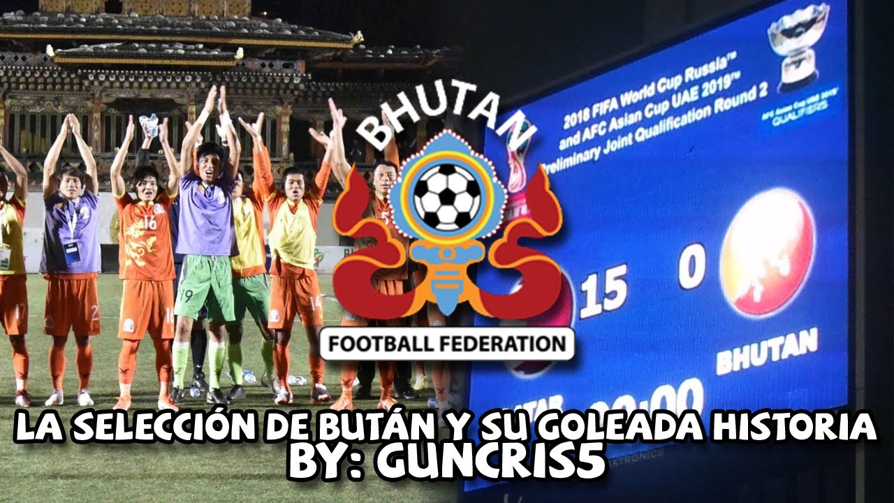 La historia de la selección de BUTÁN 🇧🇹, los peores dragones en el FÚTBOL
