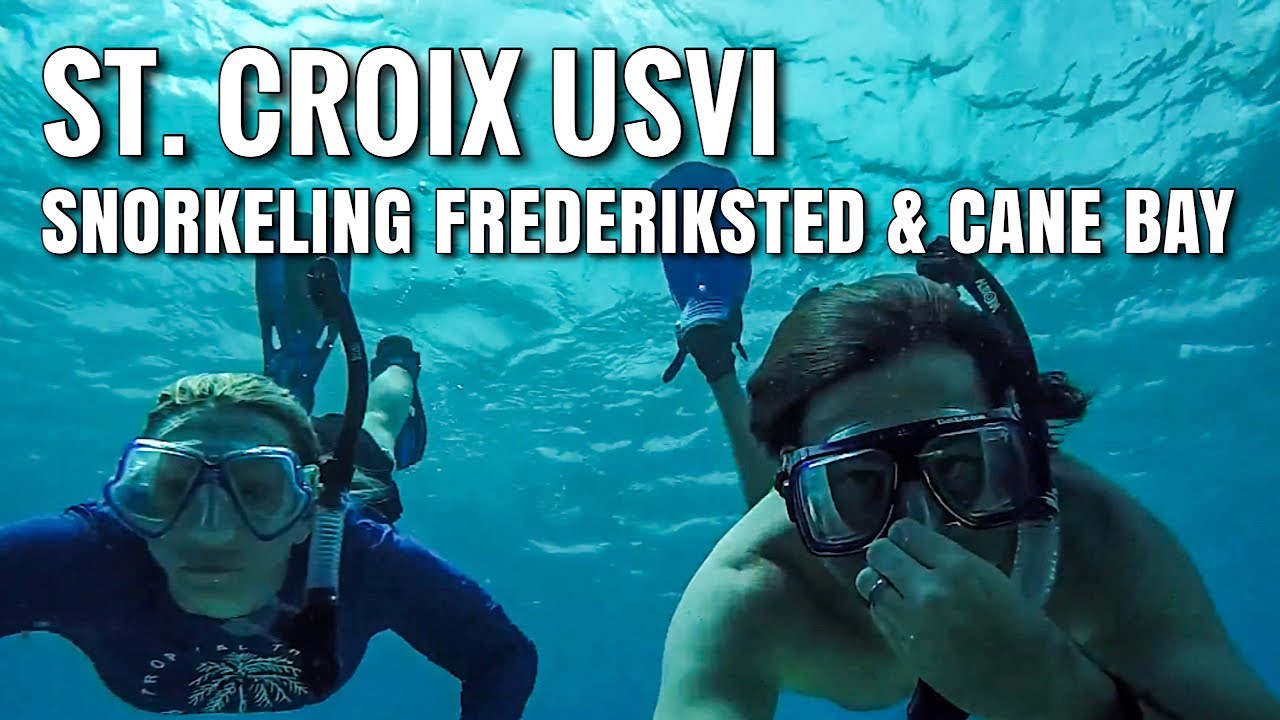 Snorkeling ST. CROIX, USVI - Frederiksted and Cane Bay