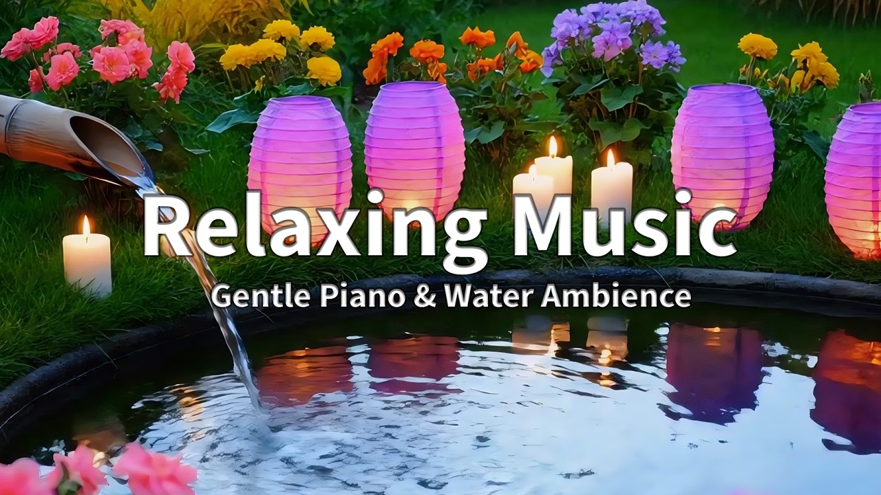 Healing Sleep Music - Piano & Water - Relieve Stress, Anxiety & Depression - Body & Soul