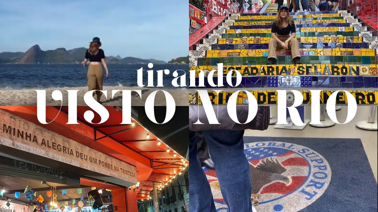 TIRANDO VISTO AMERICANO NO RIO DE JANEIRO - diário de intercambio #2