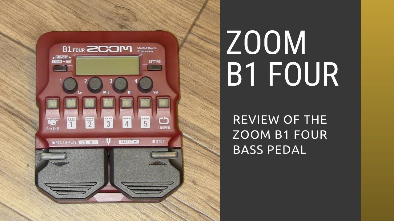 Zoom B1 Four Review