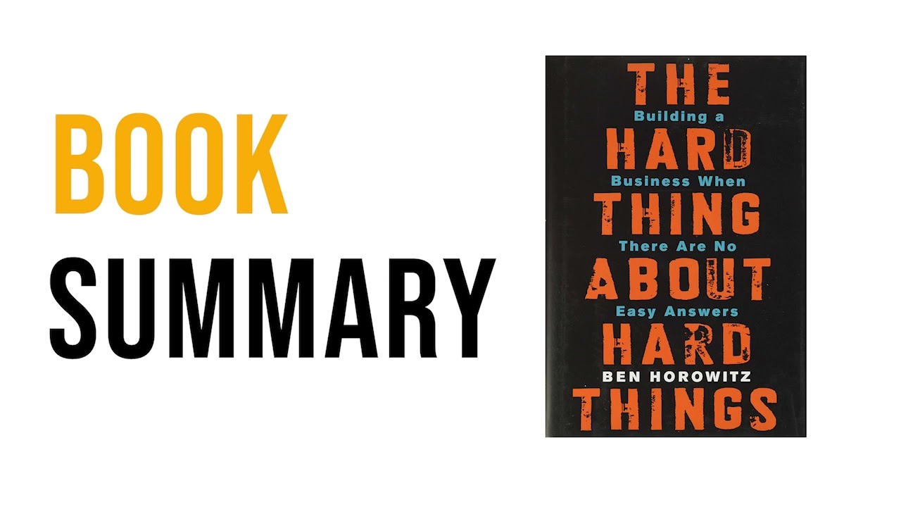The Hard Thing About Hard Things by Ben Horowitz | Free Summary Audiobook