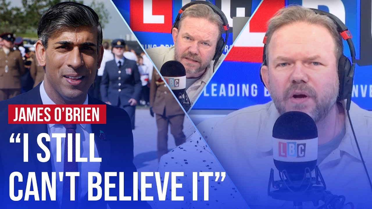 Rishi Sunak leaving D-Day commemorations is 'indefensible' | James O'Brien on LBC