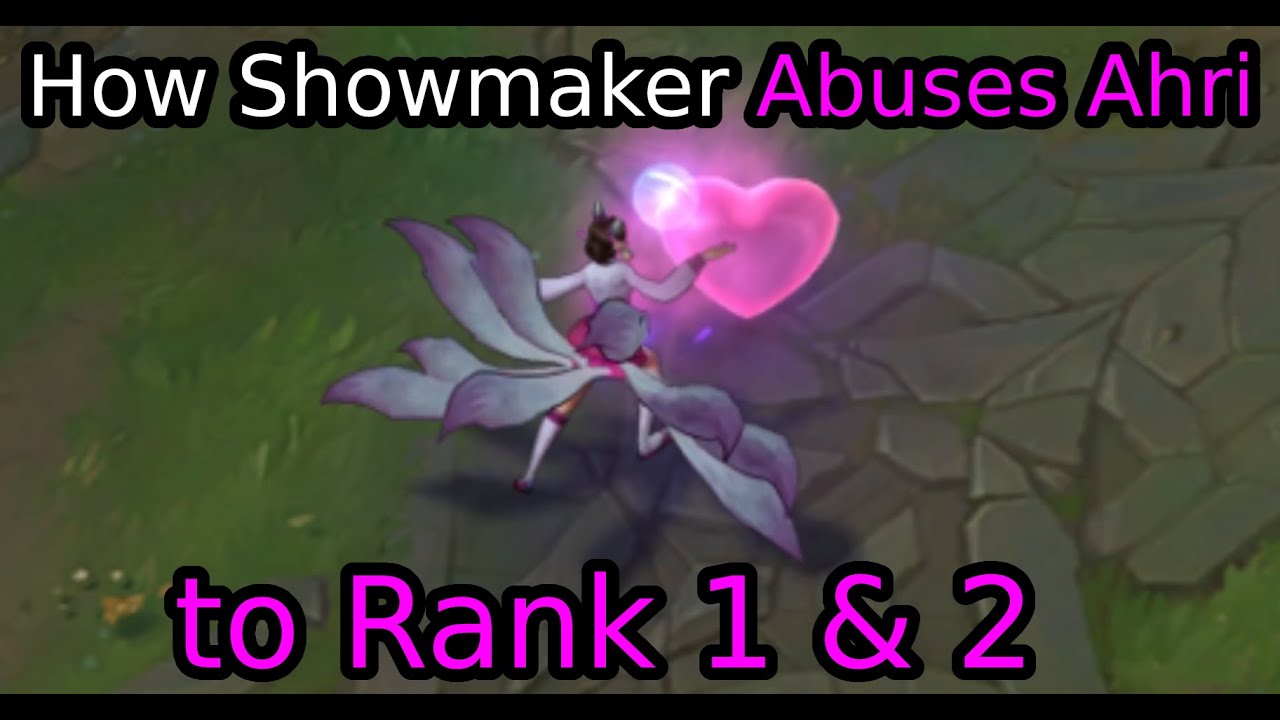 Showmaker Abusing Ahri to Rank 1 & Rank 2 on KR