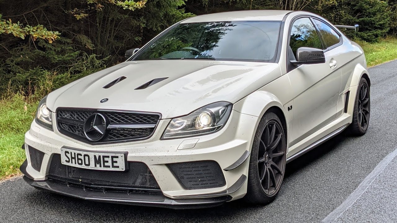 1st Drive AMG C63 Black Series — современный CSL | 4K