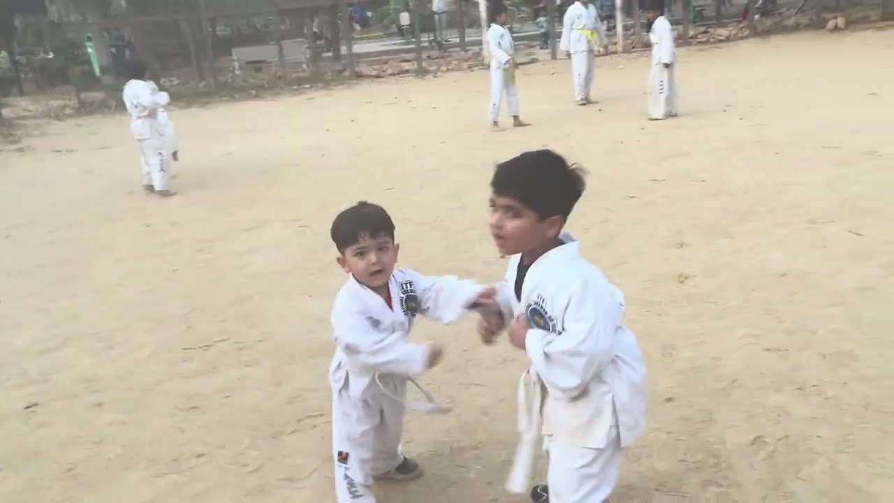taekwondo fight, Little champ Way of life###