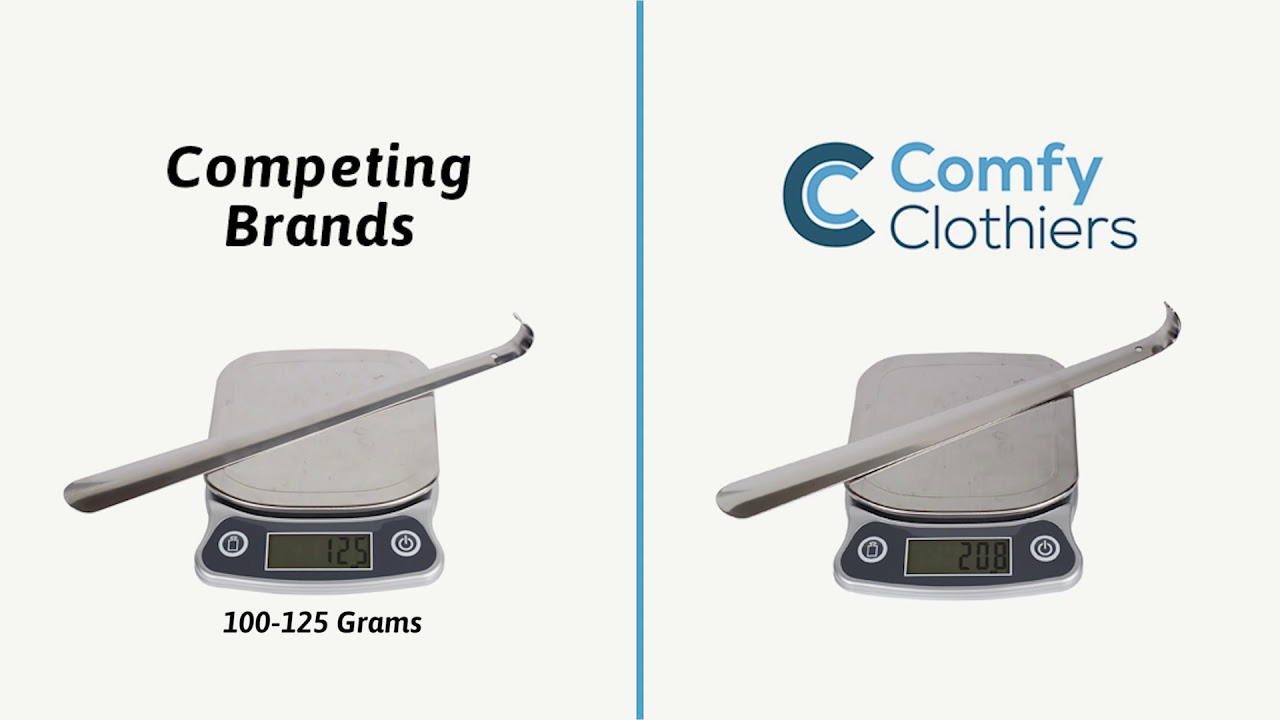 Long Handle Shoehorn (18-inch) by Comfy Clothiers - Product Overview