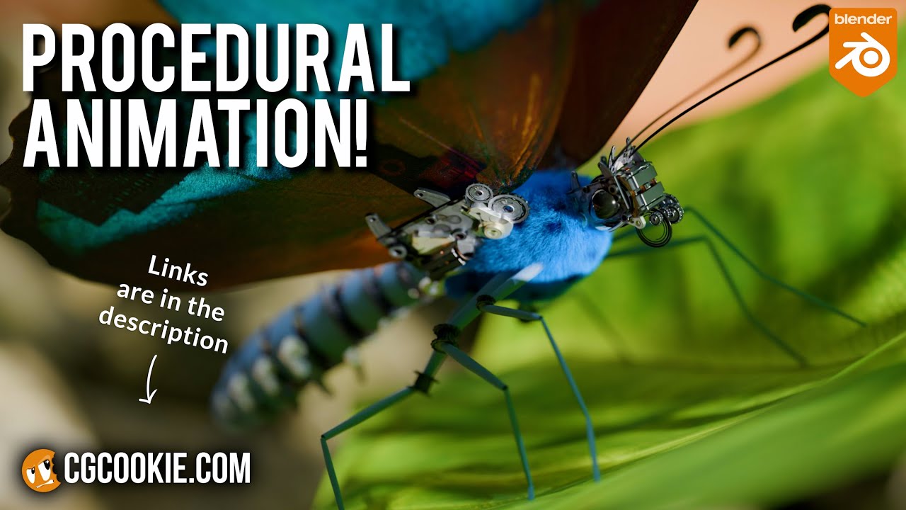 Bring Your Scenes to Life: Procedural Animation in Blender!