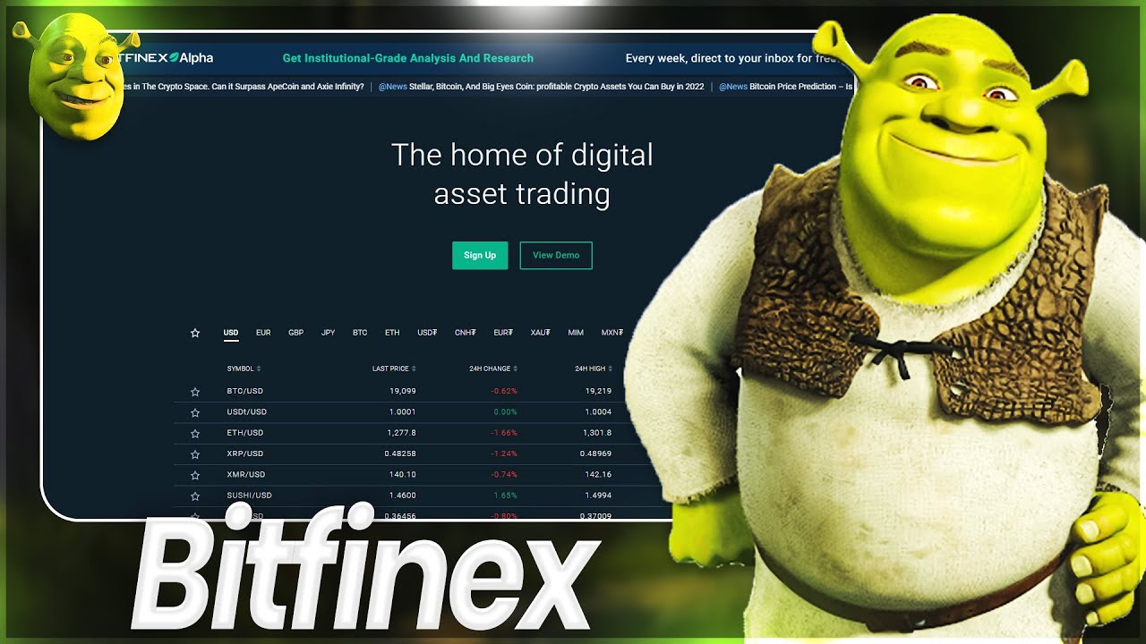 Bitfinex - Crypto Exchange with Top Liquid and Security with its new token listing of Shimmer