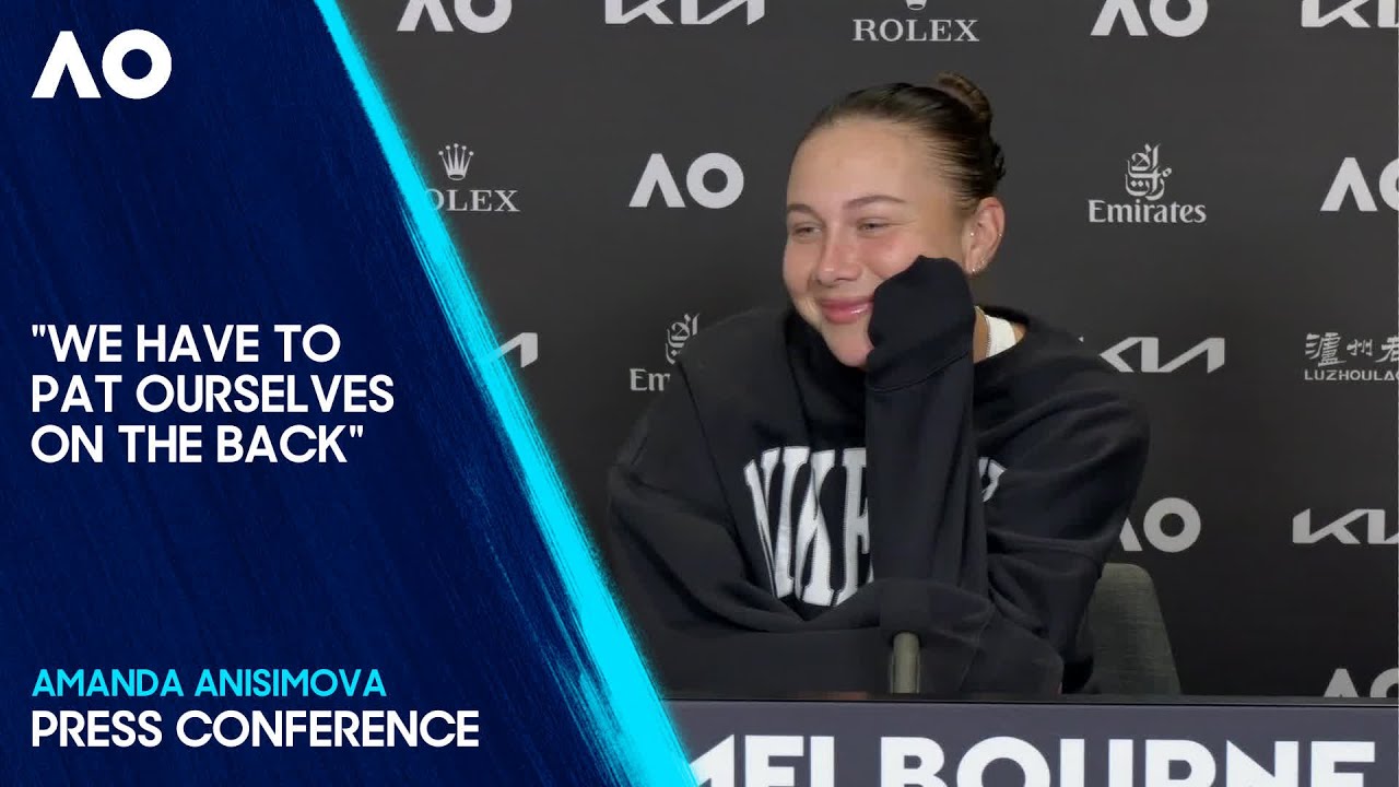 Amanda Anisimova Press Conference | Australian Open 2025 First Round