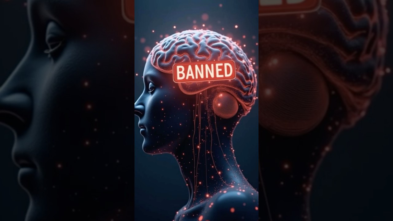 This AI Was Banned Because It Got TOO Smart 🤖   #AI #FutureTech #ScaryFacts #TechMystery #shorts