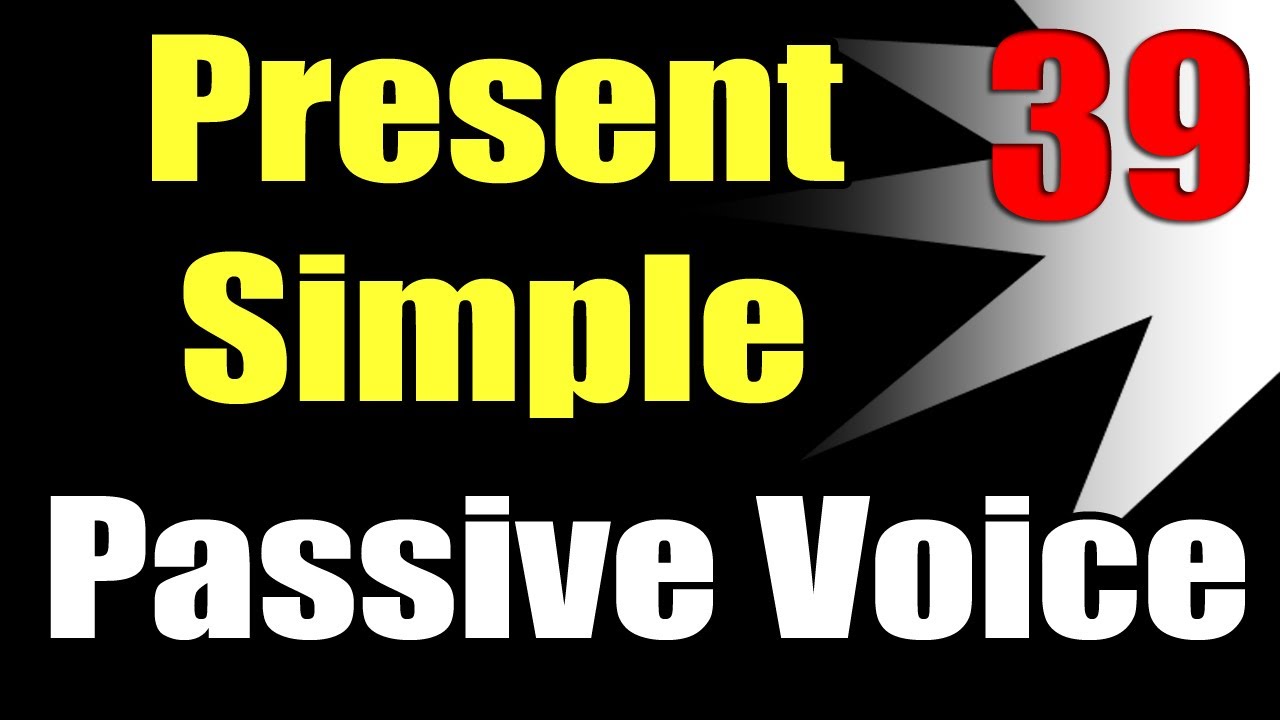 present simple tense in passive voice | Sai Academy