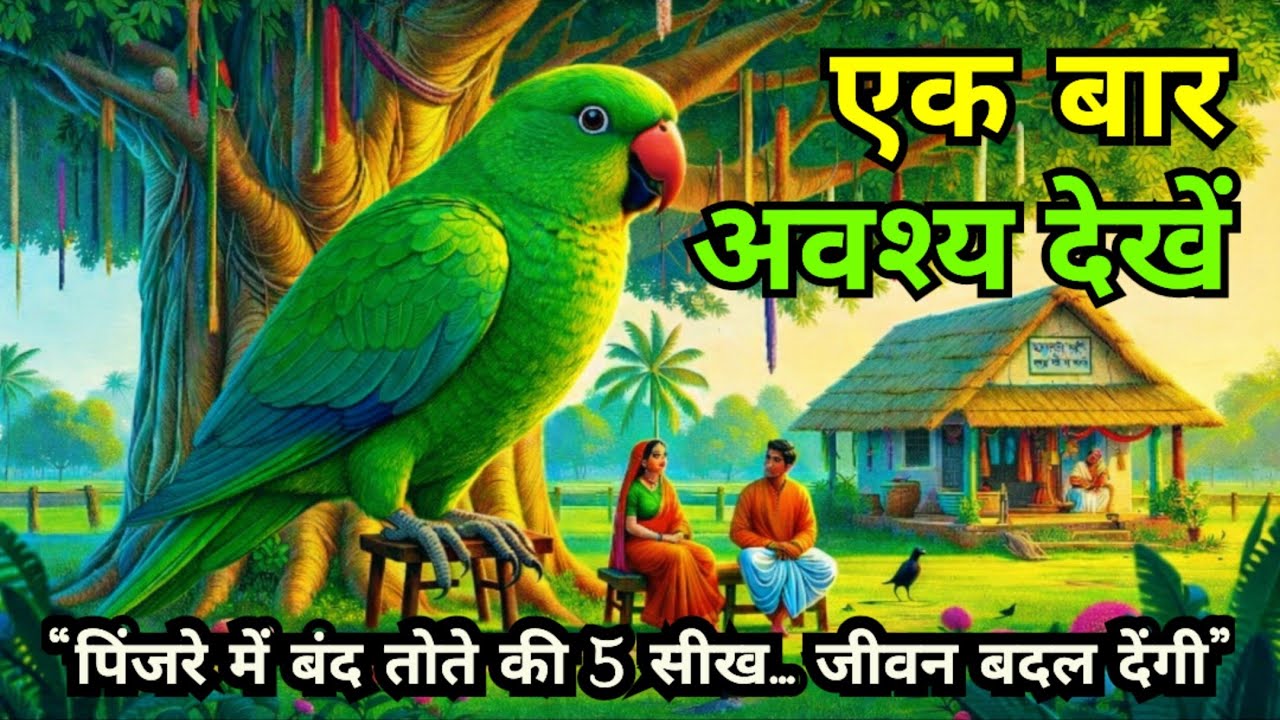 तोते की 5 बातें जान लो… वरना देर हो जाएगी! गुप्त राज | Pinjra ya Freedom? A Deep Life Story