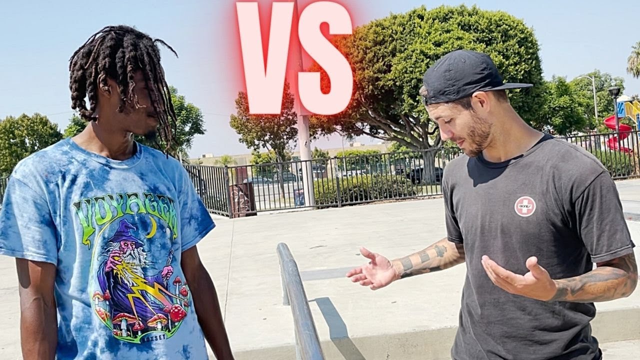 Insane Game of Handrail SKATE (Zach Doelling vs Jonathon Henderson)