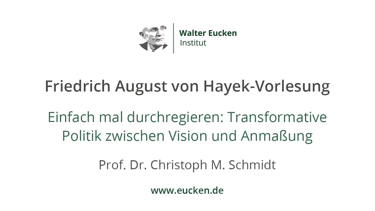 Einfach mal durchregieren: Transformative Politik zwischen Vision und Anmaßung