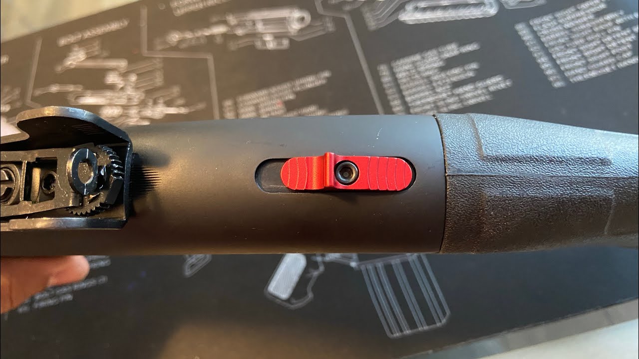 Как установить усиление безопасности на Mossberg 590