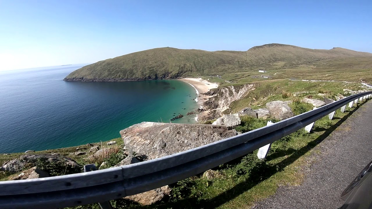 Achill Island, Driving to Keem Beach, Ireland