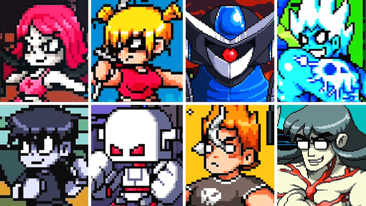 Scott Pilgrim Vs The World - All Bosses & Ending