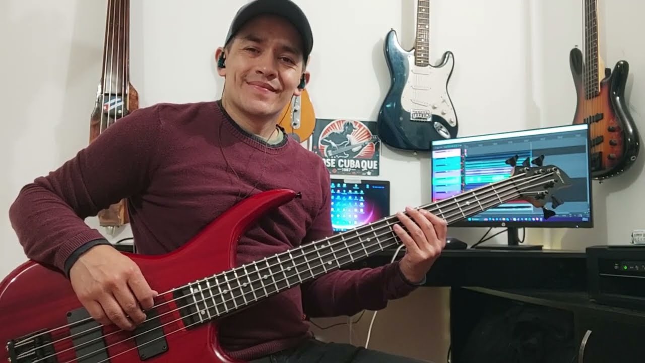 Luna del Río -  Luis Felipe González -  cover bass