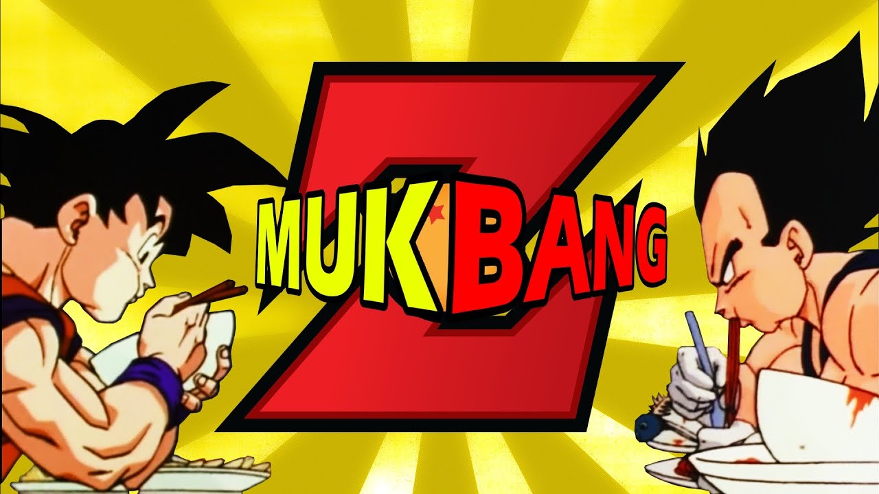 ASMR MUKBANG With Goku And Vegeta