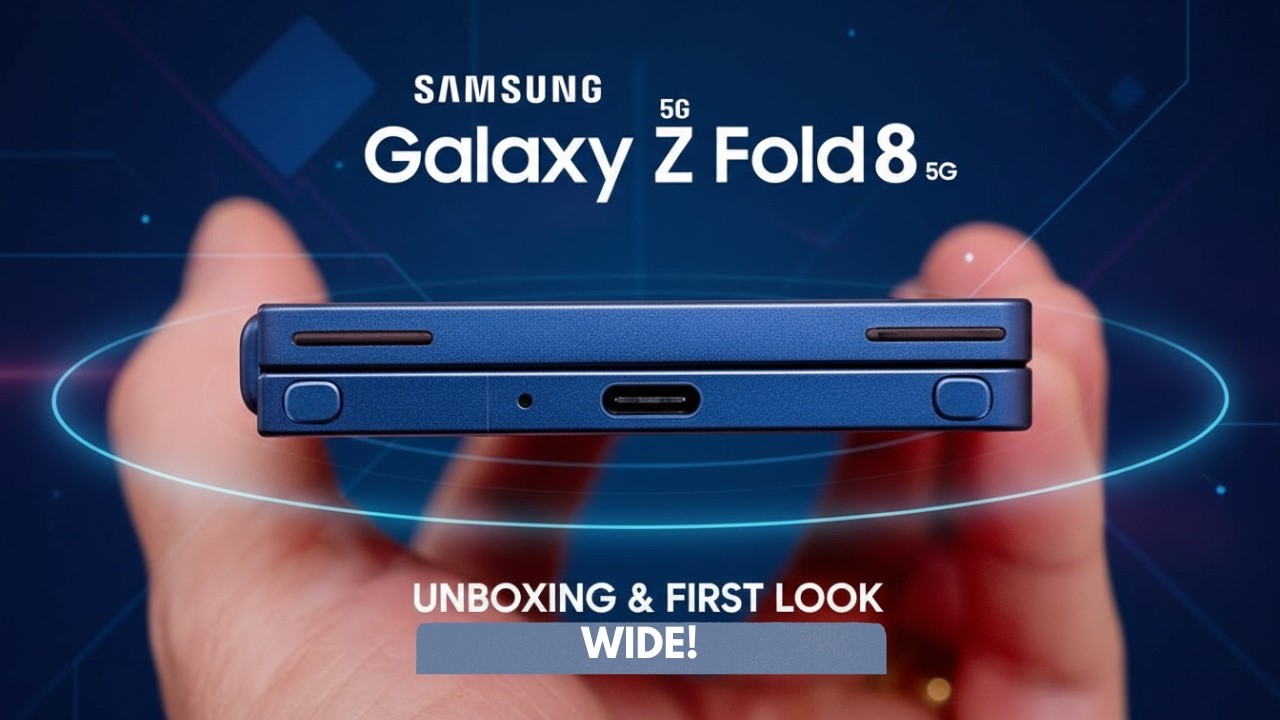 Samsung Galaxy Z Fold 8 – OFFICAIL LOOK!