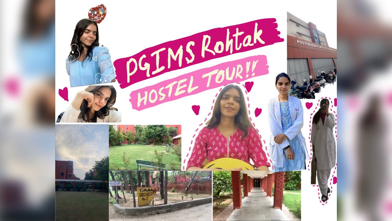 PGIMS ROHTAK GIRLS HOSTEL tour | sarkari hostel💕| PGIDS ROHTAK hostel |