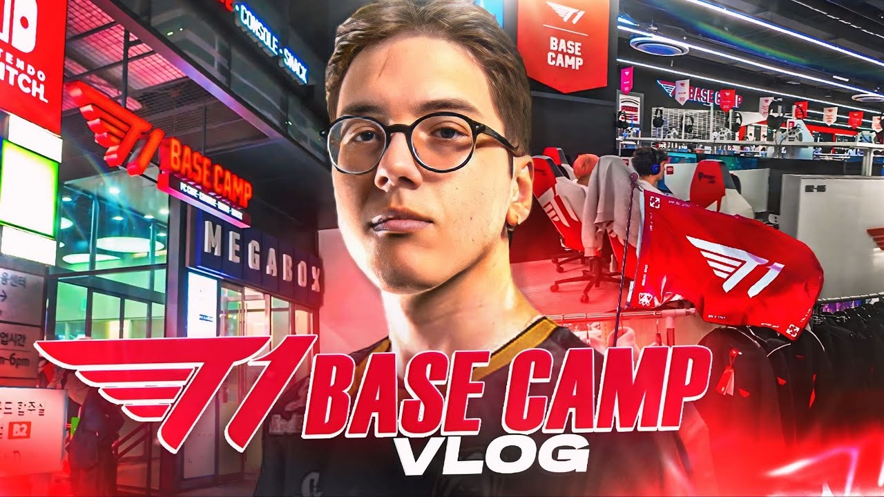 KORE'NIN EN İYİ İNTERNET CAFESİNE GİTTİM! | T1 BASE CAMP VLOG